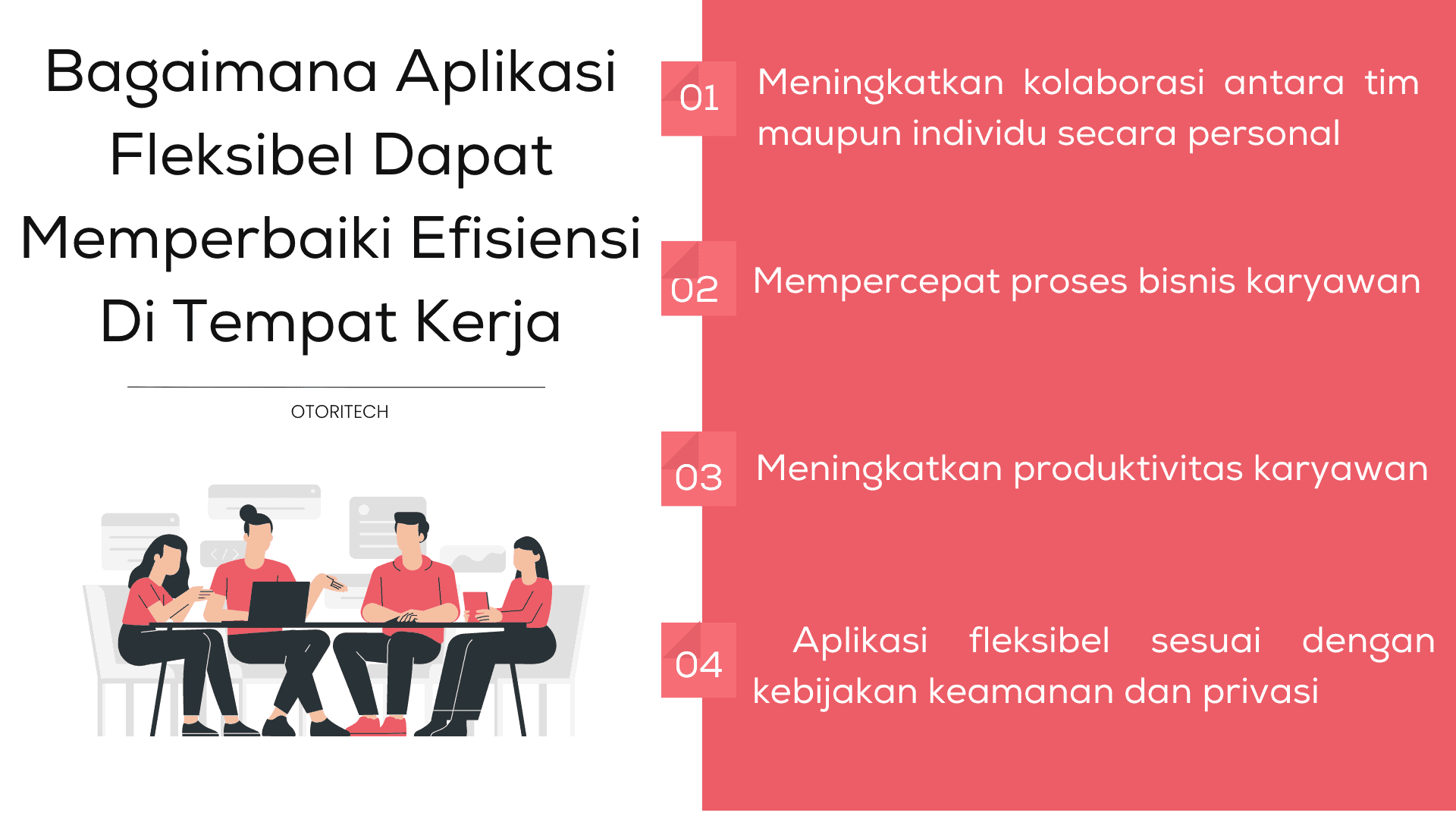 Bagaimana Aplikasi Fleksibel dapat Memperbaiki Efisiensi di Tempat Kerja