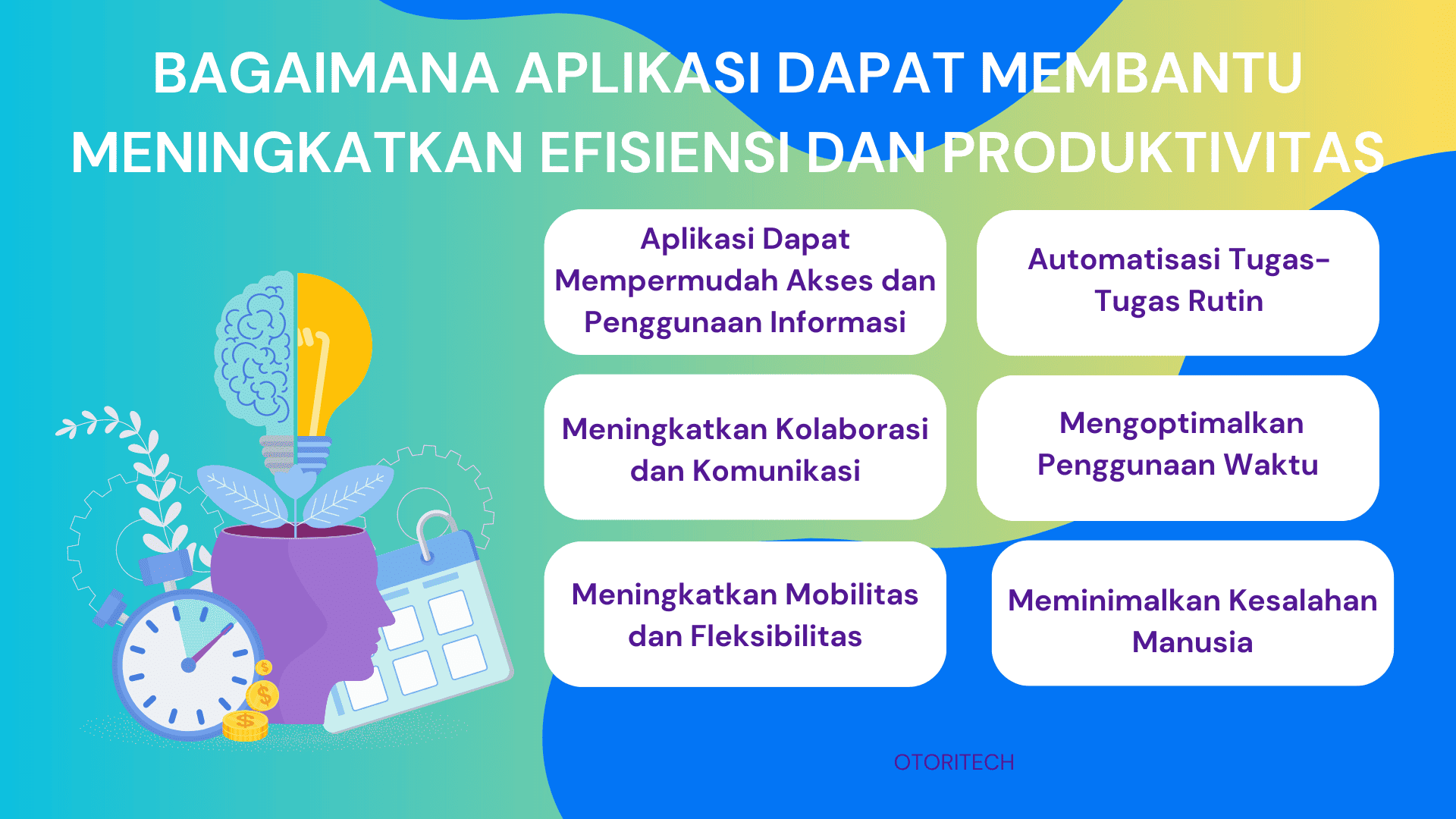 Bagaimana Aplikasi dapat Membantu Meningkatkan Efisiensi dan Produktivitas